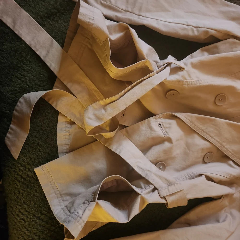 Arizona Women's Classic Beige Utility Jacket  Size M. - Picture 6 of 14